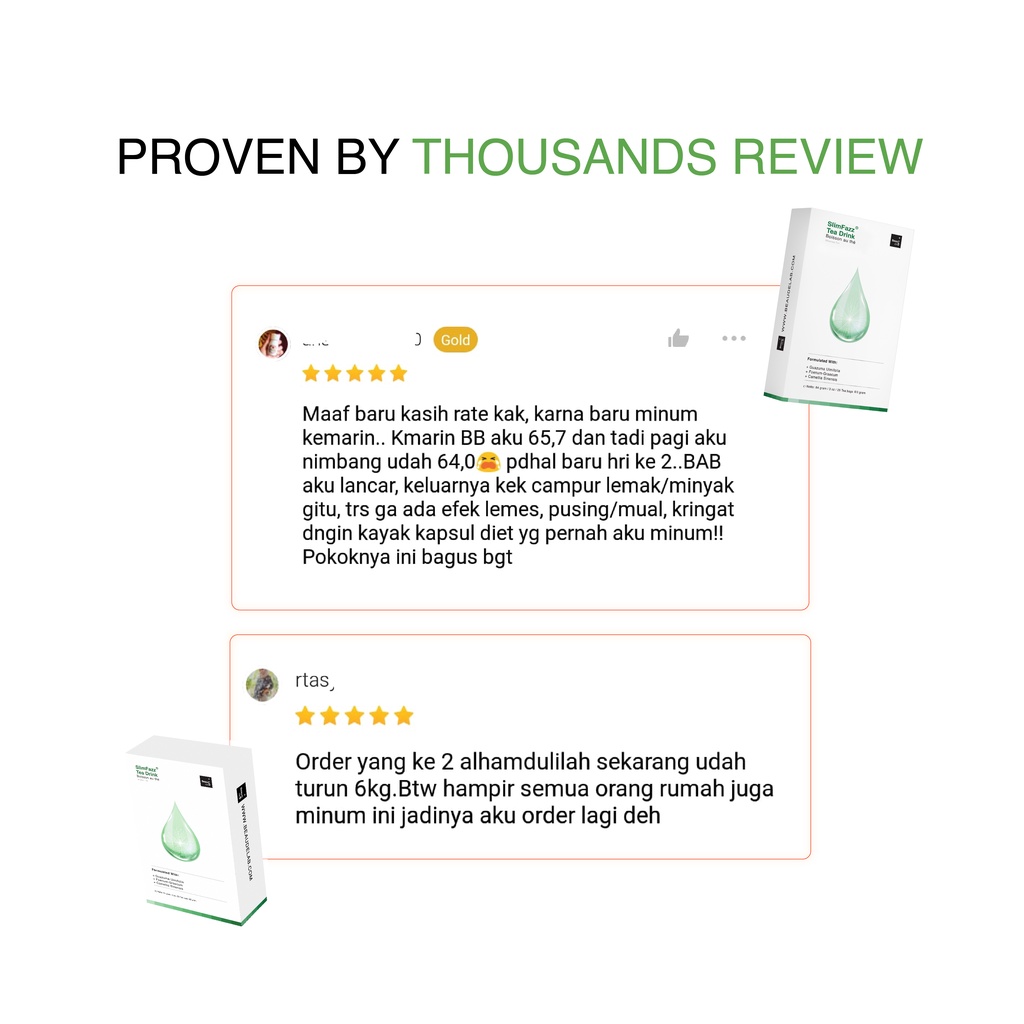 TEH DIET DETOKS | Beaudelab SlimFazz Tea Drink | Suplemen pelangsing herbal | Makanan diet-5