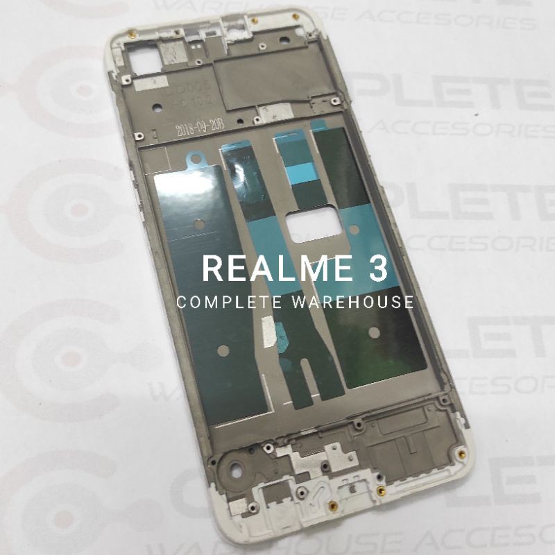 TULANG TENGAH REALME 3 ORI | FRAME LCD REALME 3 ORI