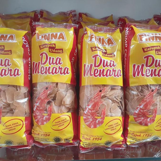 

KERUPUK UDANG FINNA DUA MENARA 380 gr