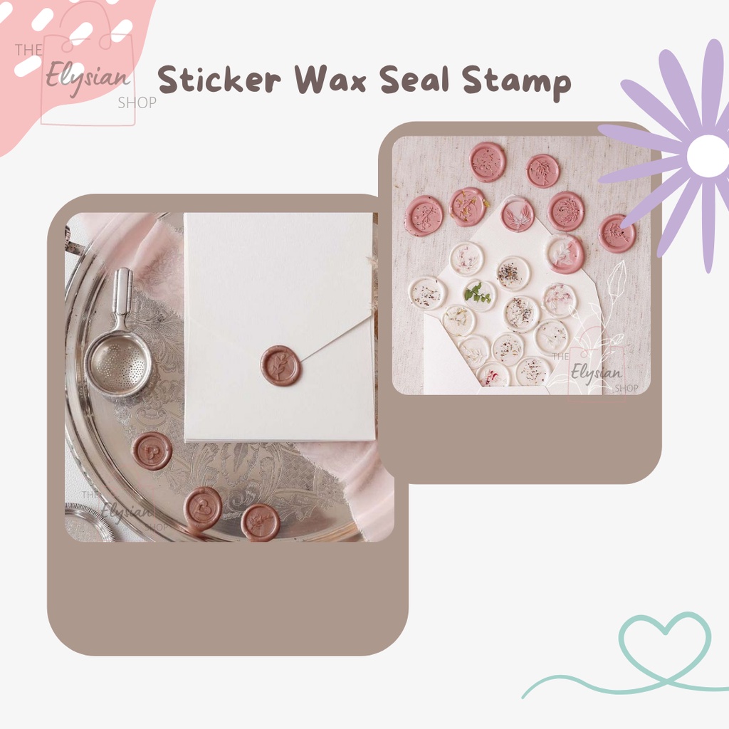

STICKER WAX SEAL STAMP MURAH MERIAH