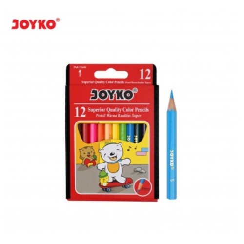 

Joyko 12 Colours Pencils Pendek