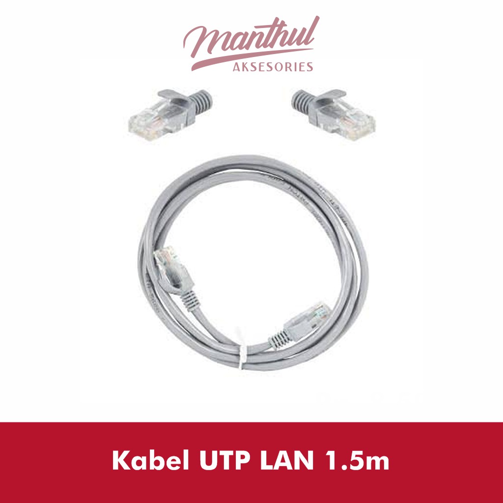 Kabel Lan 1,5 Meter RJ45 Ethernet Cable