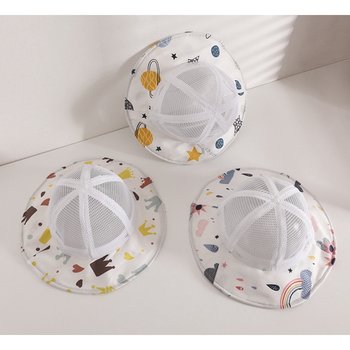 Topi Anak / Topi Korea Lucu / Bucket Hat / Topi Jalan Anak Aranea