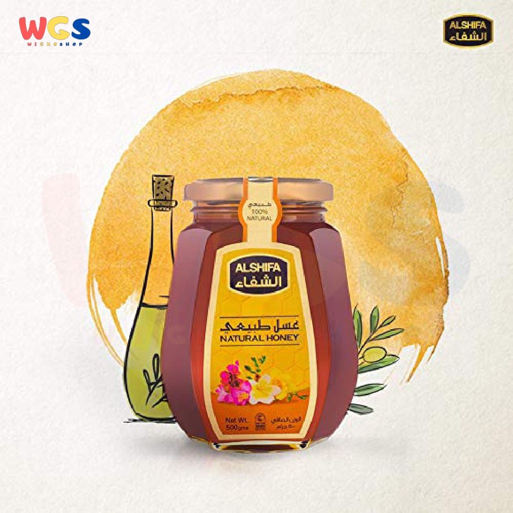 Alshifa Natural Pure Premium Natural Honey Authentic &amp; Distinct 500g