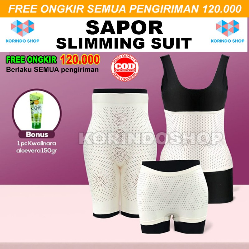 Sapor slimming suit Korset pelangsing Original
