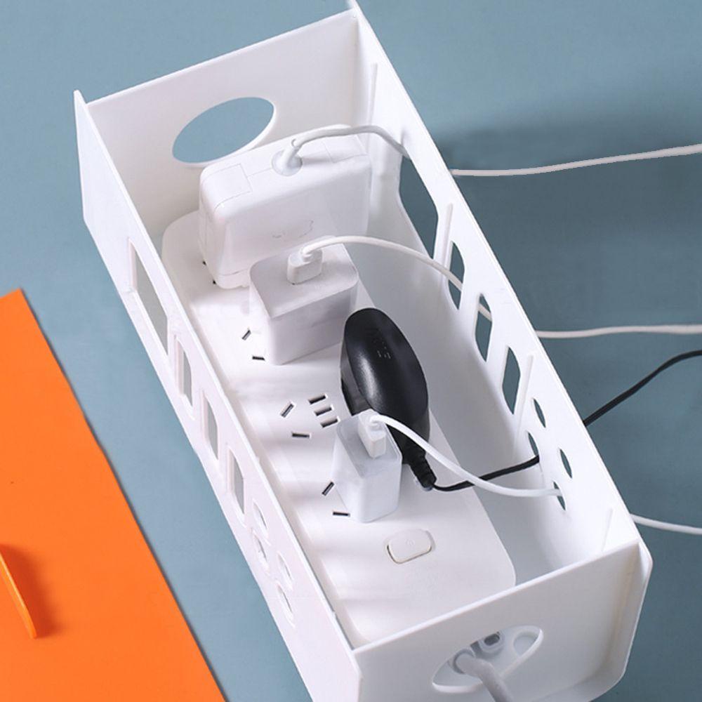 R-FLOWER Kotak Penyimpanan Kabel Multifungsi Safety Storage Line Management Socket Charger