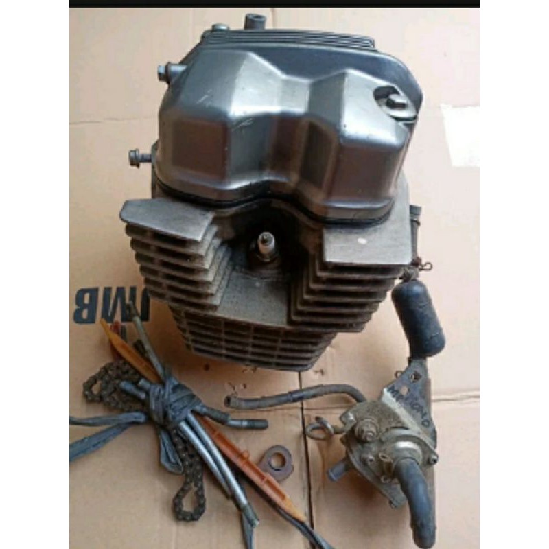 CYLDER HEAD BLOK HEAD BLOK KOP KOP BLOK BURING KOP HONDA MEGAPRO NEW MONOSOK ORIGINAL COPOTAN