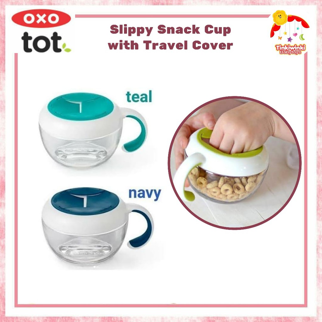 OXO Tot - Slippy Snack Cup with Travel Cover
