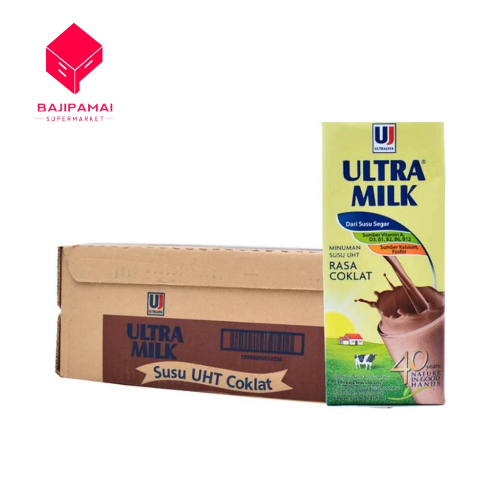 

Ultra Milk Coklat 250 ml Kemasan 1 Dus (isi 24 pcs)