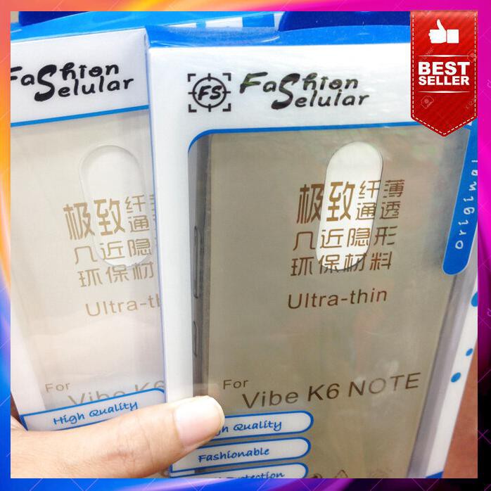 Acc Hp Silikon Jelly Fashion Case Lenovo K6 Note Transparan