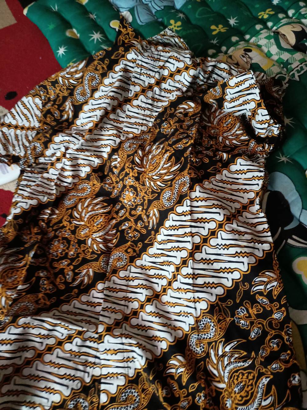 Kemeja Pria Atasan Batik Malvin Sk Atasan Pria Lengan Pendek Bahan Katun Cap Batik Huza