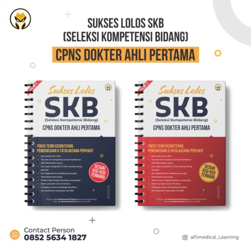 Buku SKB CPNS Dokter Ahli Pertama 2 Jilid (Fokus Teori)