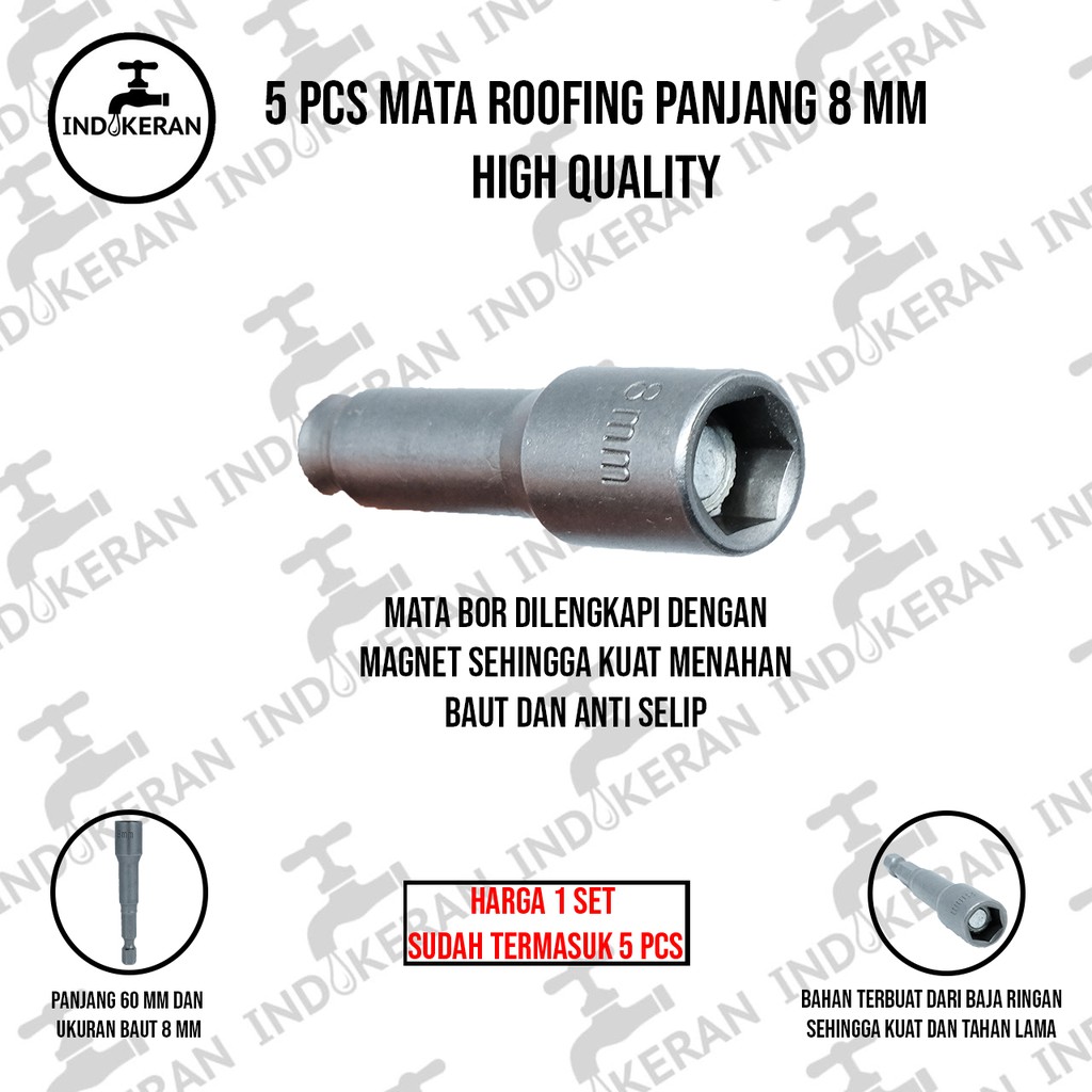 INDOKERAN - Mata Roofing Pendek/Panjang - 5 Pcs - High Quality