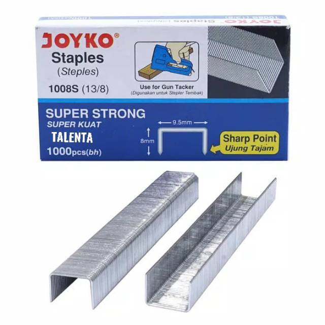 Isi Staples Tembak Gun Tacker Joyko 13/8