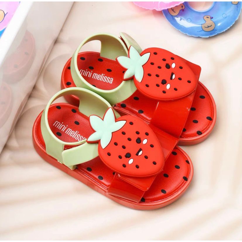 Sendal mini melissa fruit jelly anak perempuan