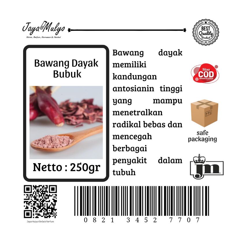 

Bawang Dayak Bubuk (250gr)