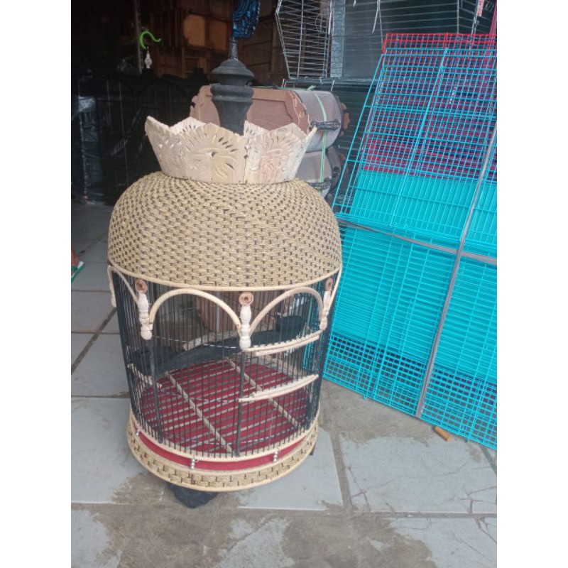 Sangkar Perkutut rajut mataram mahkota