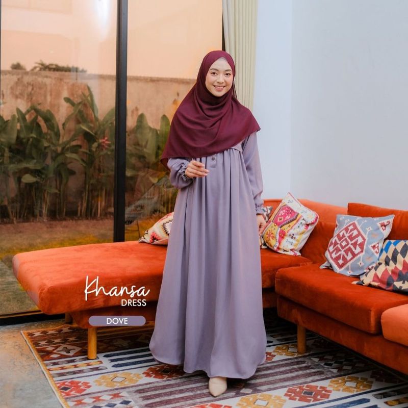 Khansa Dress by Zayena Indonesia | Dress | Gamis