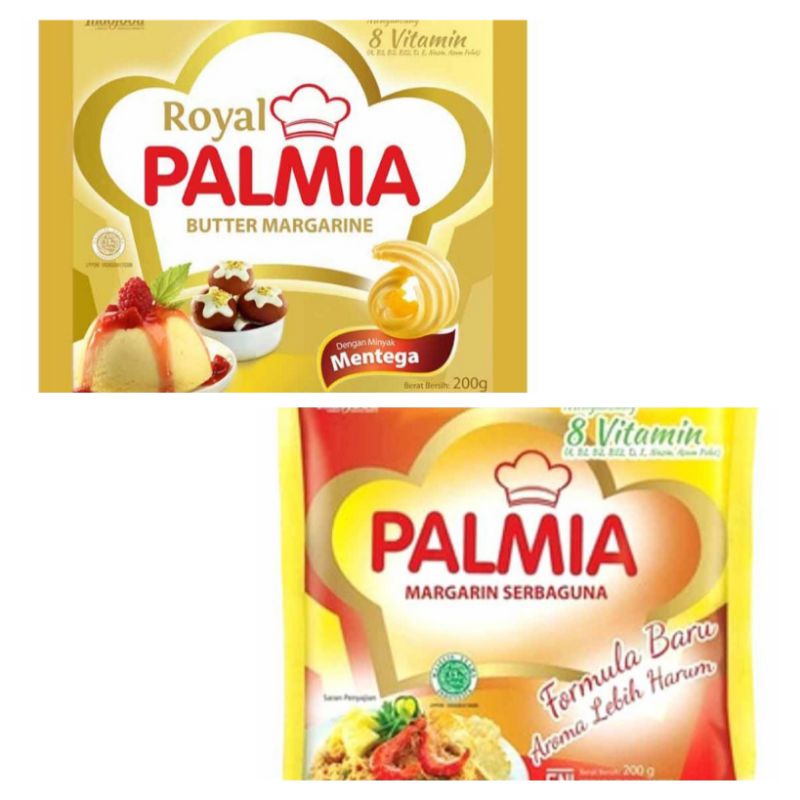 

Simas PALMIA Royal Margarin Serbaguna / Butter Margarine 200 gram