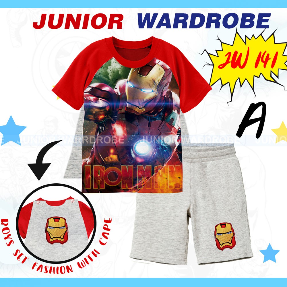 JW141 BAJU ANAK SAYAP KIDS ABCDEF