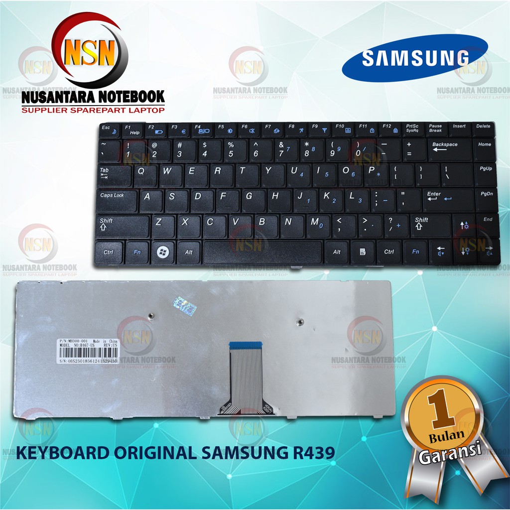 Keyboard Original Samsung R439 R418 R420 R423 R428 R429 R430 R440