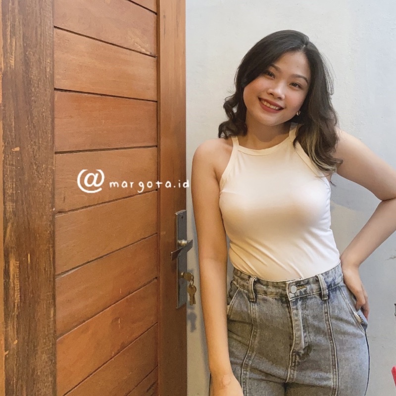 Margota Halter Top / Tank Top / Singlet tali / Inner / Daleman-8