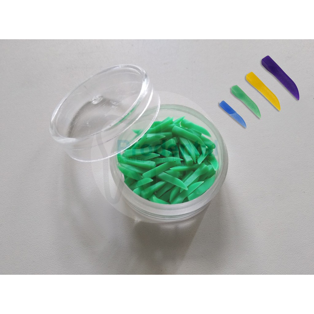 Dental Wedges (Green).