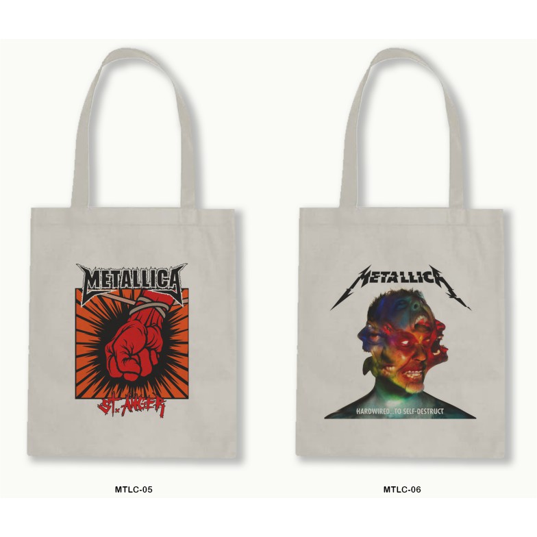 TOTE BAG BLACU 30X40 - METALLICA