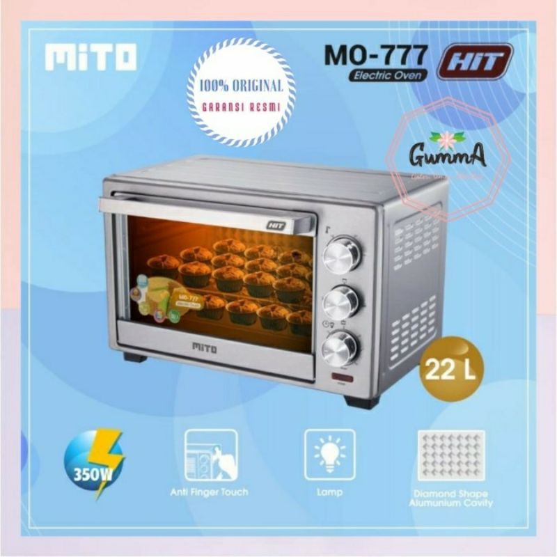 Oven Listrik Mito MO 777 22Liter