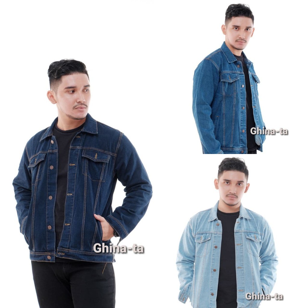 jaket jeans pria kualitas terbaik/jaket pria/jaket jeans terbaru 2021