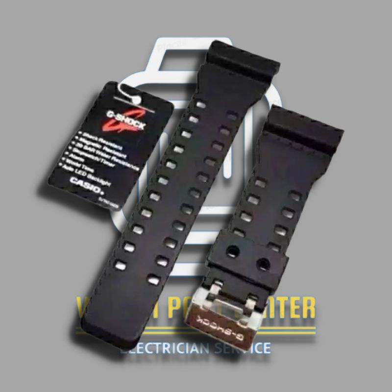tali jam tangan casio ga 100 ga 110 ga 120   strap jam tangan ga 100 ga 110 ga 120