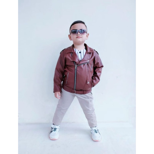 JAKET ANAK SEMI KULIT