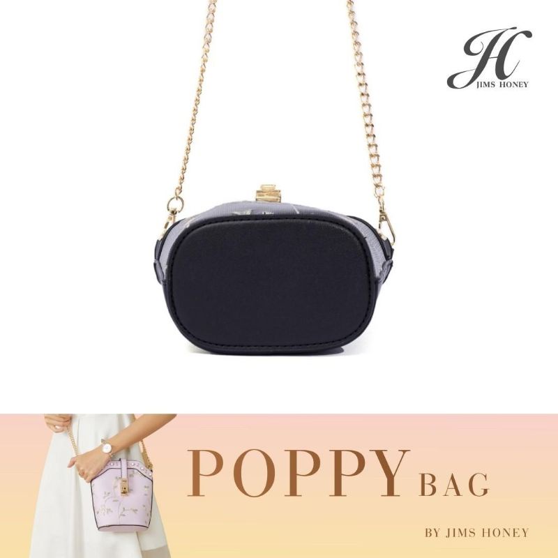 POPPY BAG JIMS HONEY ORI TAS SELEMPANG WANITA KECIL IMPOR FASHION CEWEK KOREA SLING SHOULDER MURAH