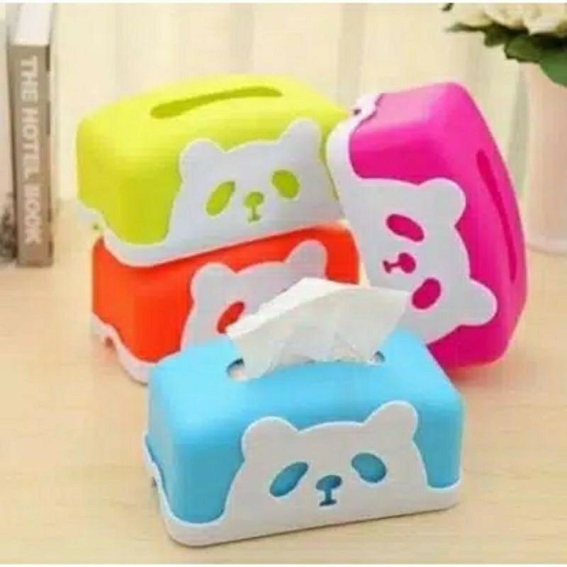 Kotak Tissue Panda / Tempat Tissue Murah