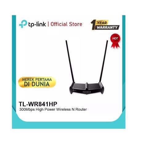 Wireless n router tp-link 300Mbps rj45 lan high power wifi 2.4ghz iptv ipv6 9dbi 2 antenna tl-wr841hp - tplink wr-841