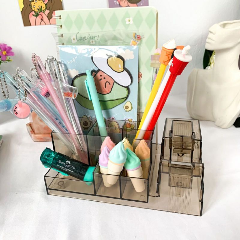Rak Pulpen roul tape tempat pulpen tempat alat tulis tempat pensil alat tulis rak pulpen rak pensil