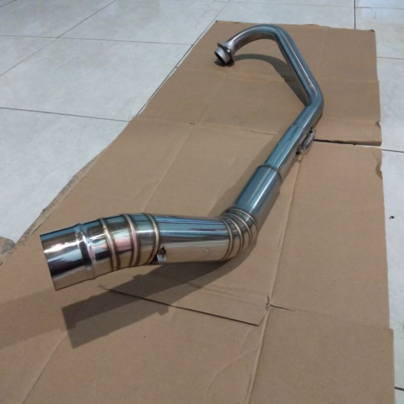 LEHERAN KNALPOT CB150R OLD CB150NEW SONIC150R MX KING VIXION OLD VIXION NEW SATRIA FU