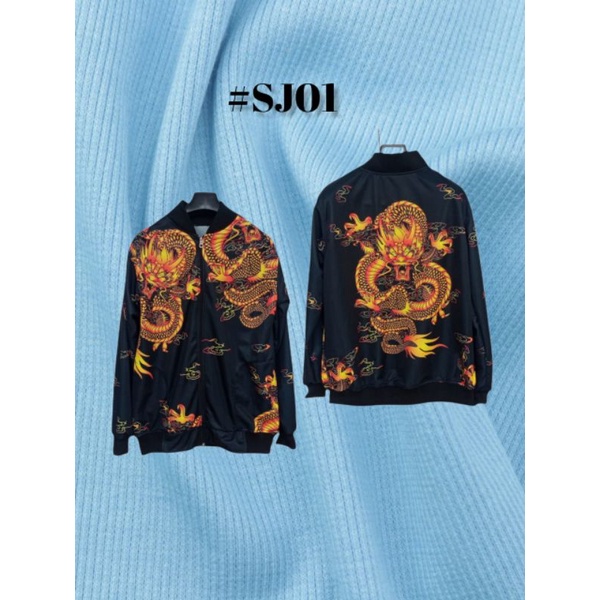 JAKET SUKAJAN YAKUZA JEPANG FULL PRINT DEWASA UNISEX SUKAZAN JAKETT