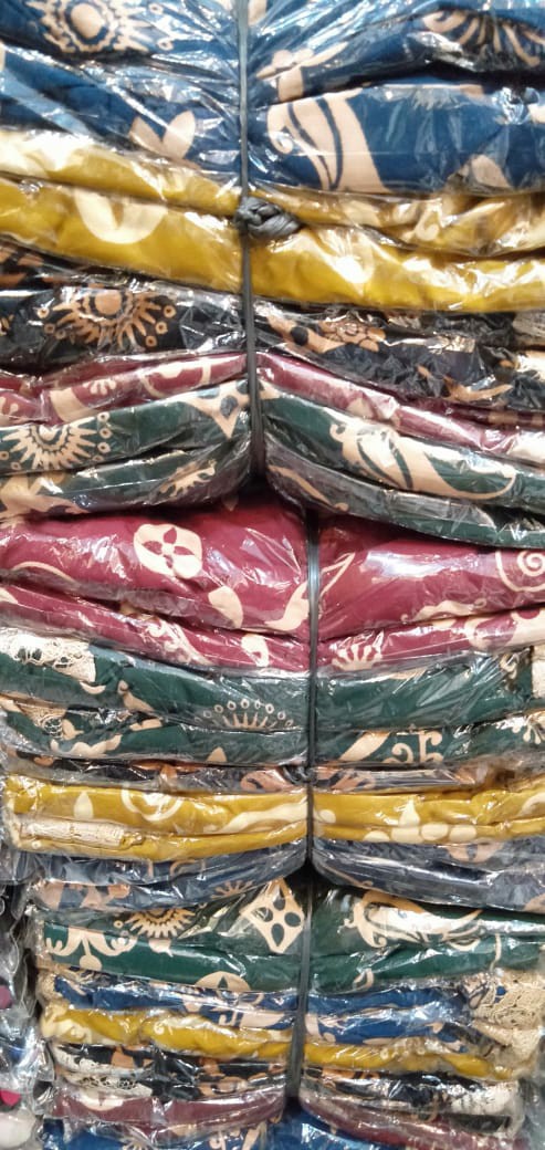 Couple Batik Keluarga || Setelan Couple Batik Ayah Ibu Anak Cewek