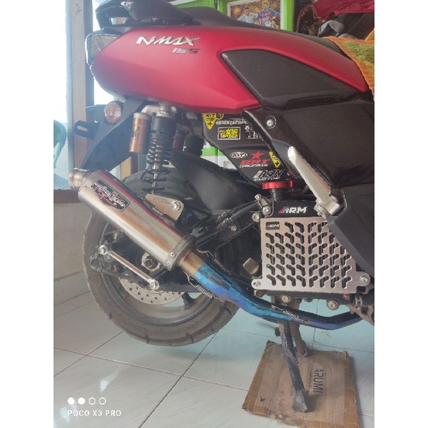 knalpot racing black devil r2 seca original fullsistem