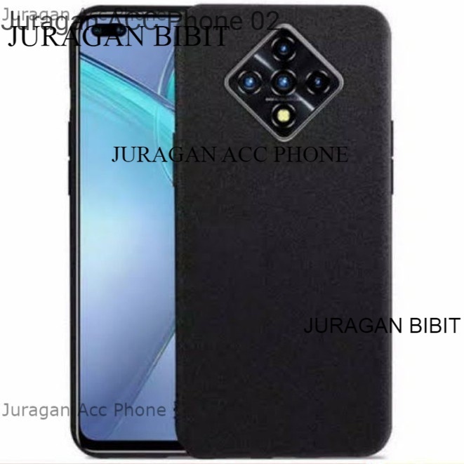 Soft Case Blackmatte Infinix Zero 8 Casing Silikon  Black Matte Hitam Polos Infinix Zero 8 Terbaik