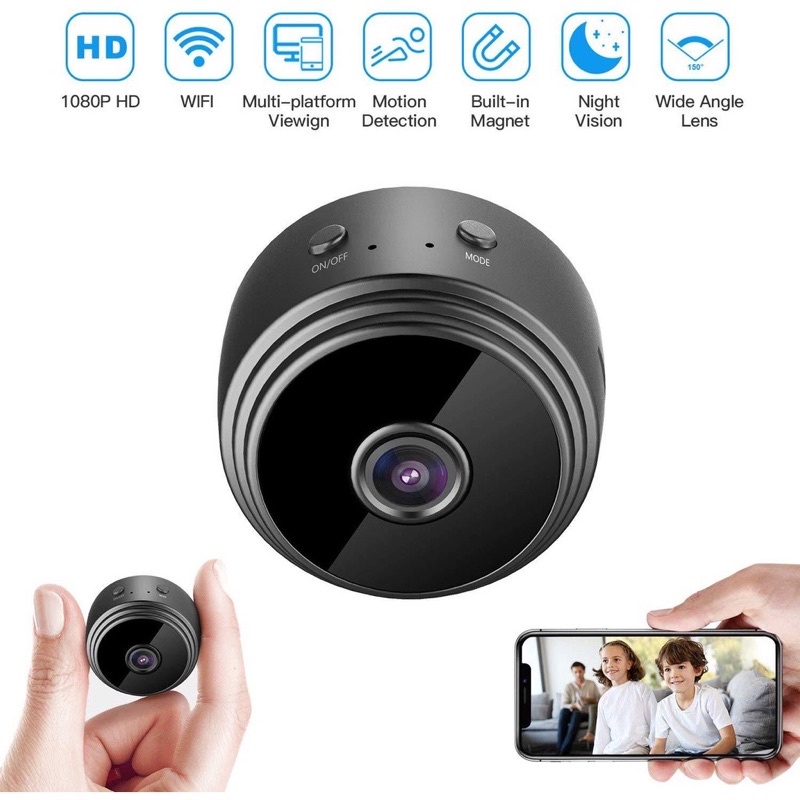 CCTV Spy Ultra Mini Portable Kamera pengintai / Penjahat / Perampok