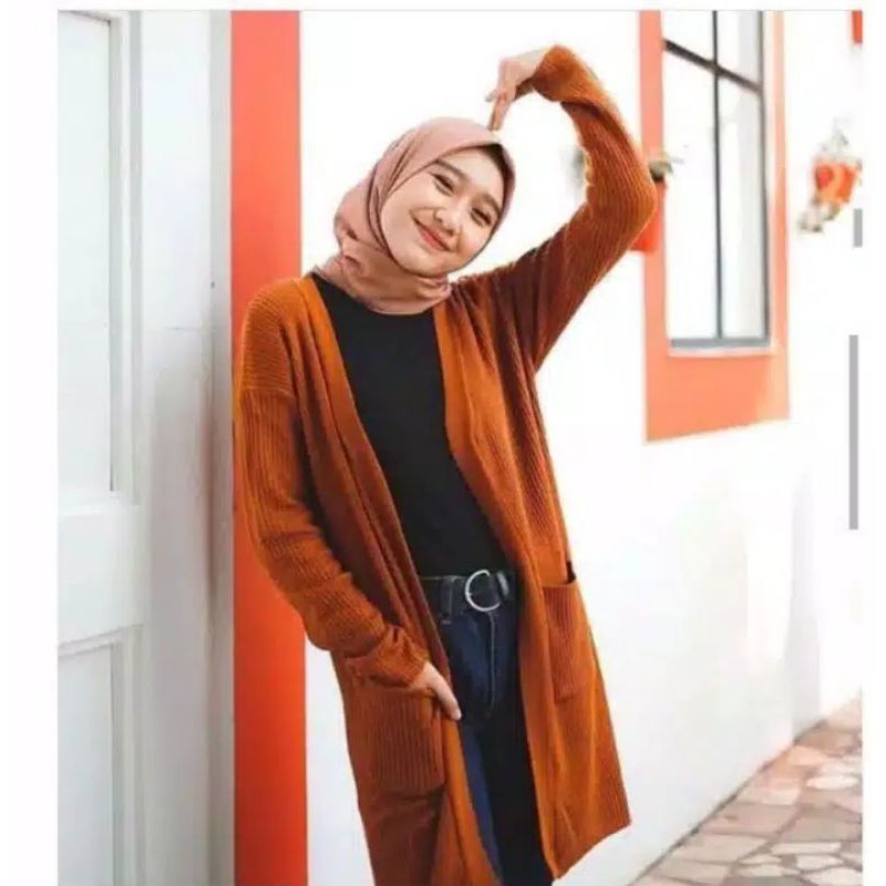 LONG CARDY BELLE RAJUT NICKERY PREMIUM