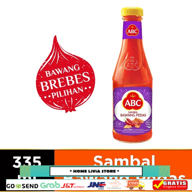 

ABC Sambal Bawang Pedas 335 ml