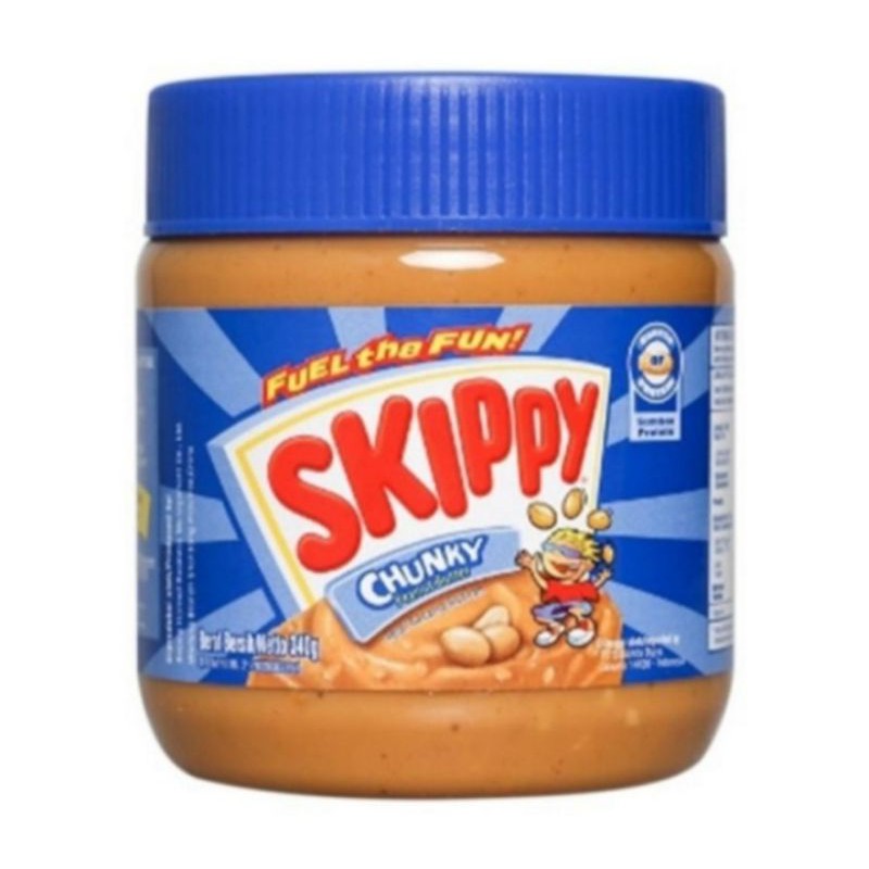 

skippy chunky peanut butter 340 gr/selai kacang renyah