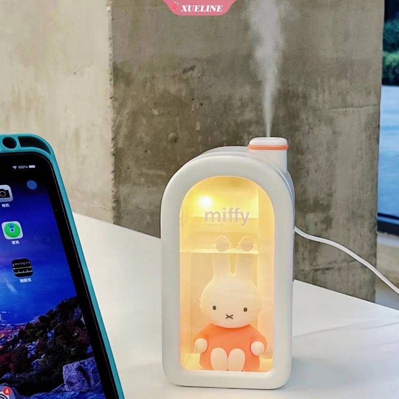 Miffy X MIPOW Humidifier Pelembab Udara Aromaterapi Essential Oil Mini 380ML Dengan Lampu Malam LED