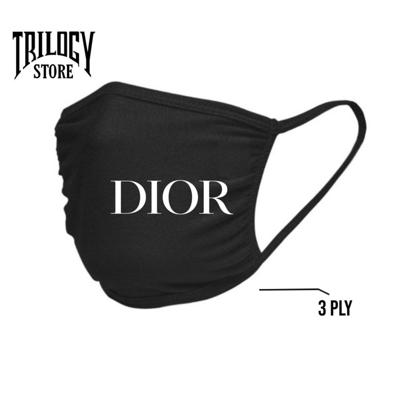 MASKER DIOR 3 PLY | MASKER DIOR KAIN 3 LAPIS & MASKER SCUBA 1 LAPIS