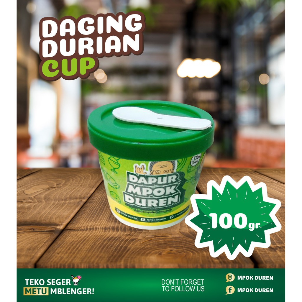 

DAGING DURIAN CUP