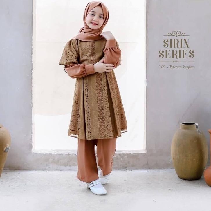 Paling Diminati Setelan Anak Perempuan Terbaru Umur 7th 8th 9th 10 Tahun SHIRIN 2IN1 KIDS Gamis Anak