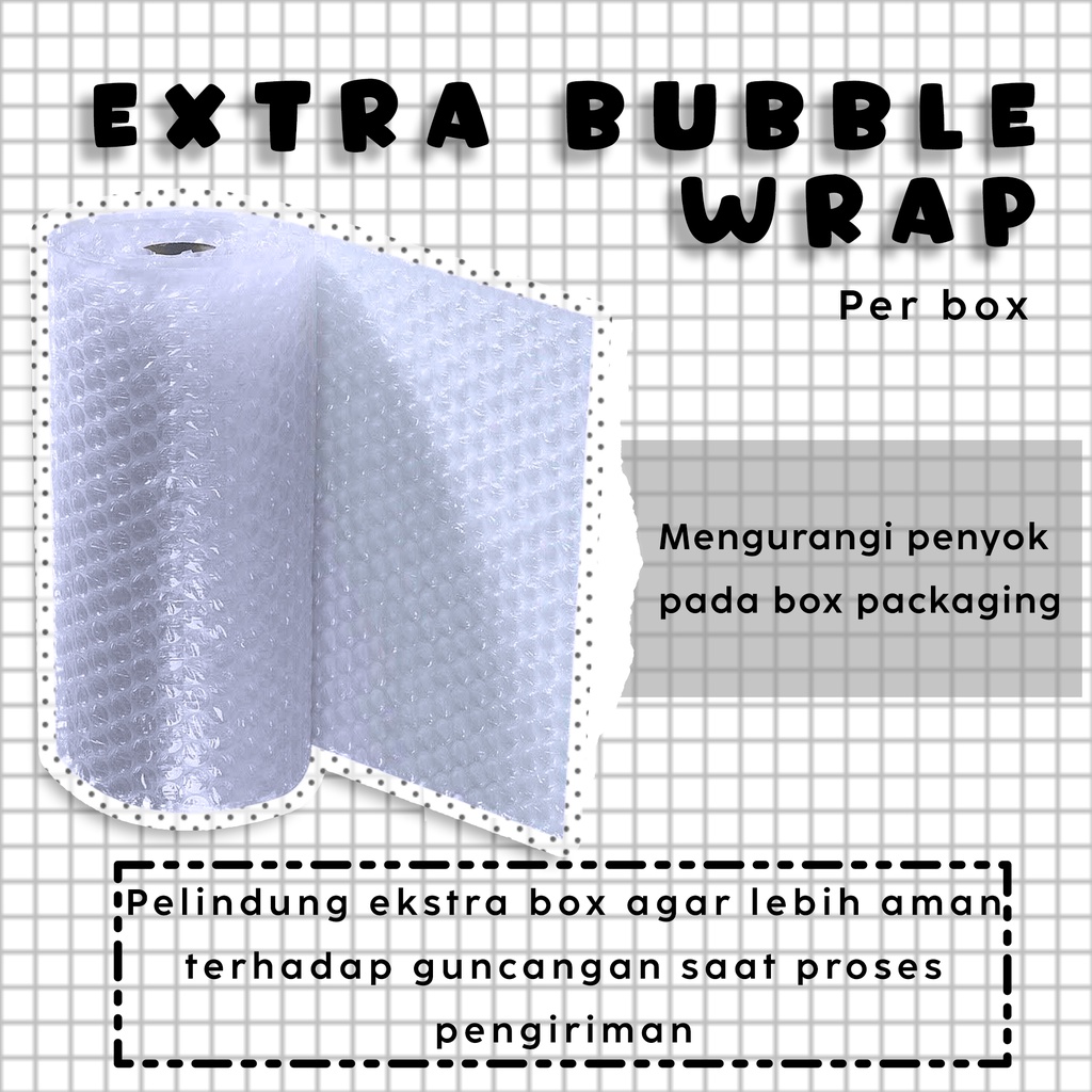 

Bubble Wrap EXTRA Pelindung paket Bubble Kardus